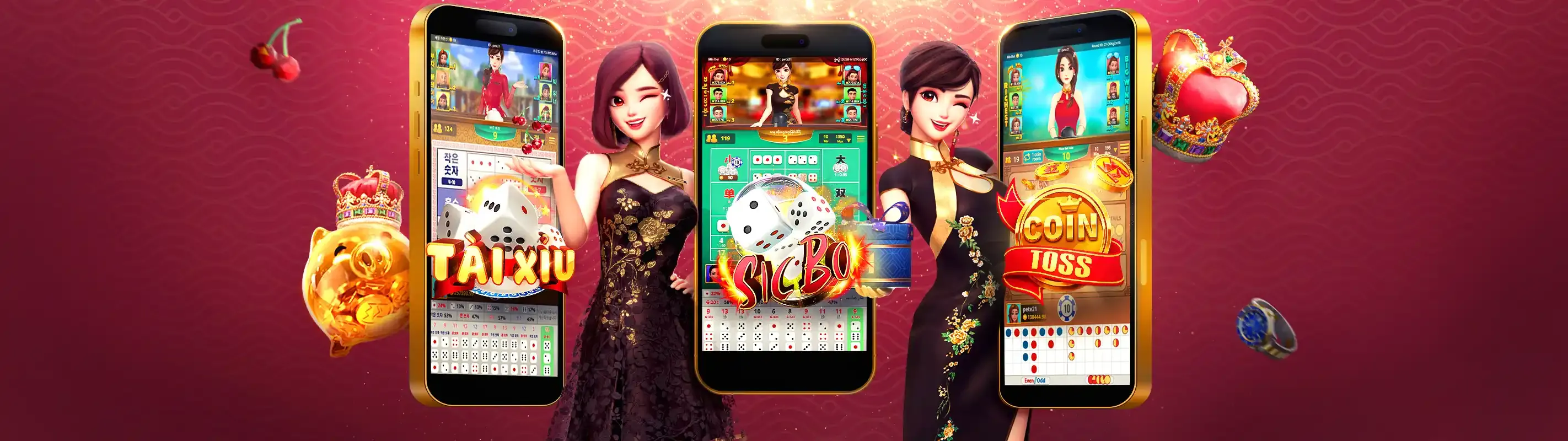 Người chơi vui vẻ tương tác với giao diện trò chơi Hipclub